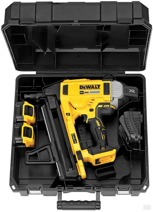 DEWALT 20V MAX XR Cordless Concrete Electric Nailer Kit with Kit Box [DCN890P2]