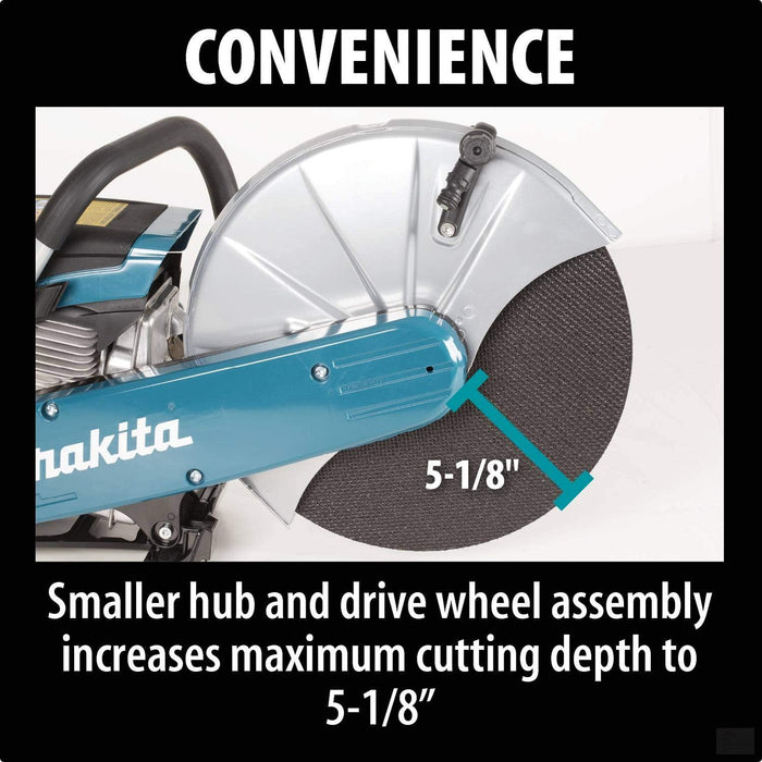 MAKITA 14" 4.4 hp 2-Stroke Power Cutter 20 mm Arbor [EK6101]