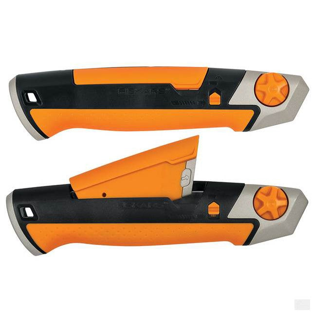 Fiskars® Pro Retractable Snap-Off Utility Knife 25 mm [770220]