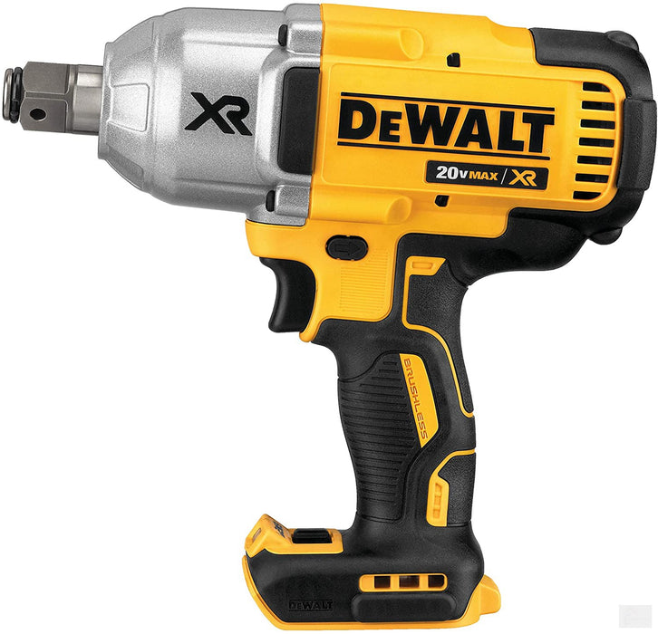 DEWALT 20V MAX XR Baretool High Torque 1/2-Inch Impact Wrench with Hog Ring Retention Pin Anvil [DCF897B]