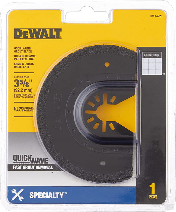 Dewalt Oscillating Fastcut Carbide Grout Removal Blade [DWA4220]