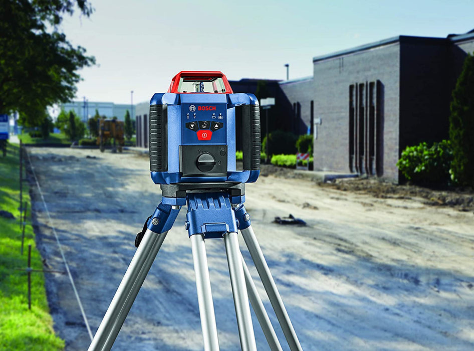 BOSCH REVOLVE2000 Self-Leveling Horizontal Rotary Laser Kit [GRL2000-40HK]