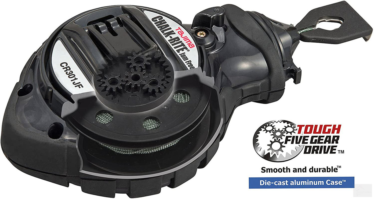 TAJIMA Chalk-Rite® Jam Free Chalk Line Snap Line [CR301JF]