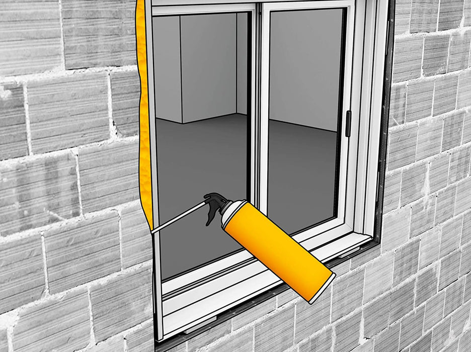 SIKA All Season Multipurpose Gun Applied Polyurethane Foam