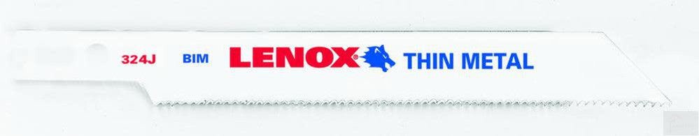 LENOX 3" 24 TPI Universal Metal Cutting Jig Saw Blade 2 Pack [20323]