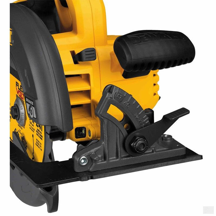 Dewalt - 60V Max* 7-1/4" (184mm)Circular Saw with Brake (1 Battery Fast Charger) Kit DCS575T1