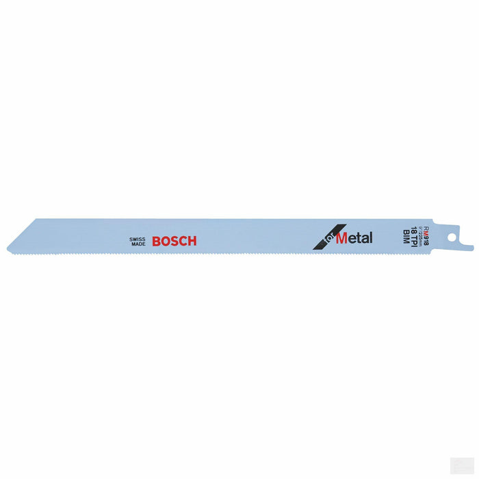 BOSCH 9" 18 TPI Metal Reciprocating Saw Blade [RM918]
