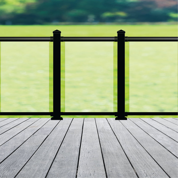 NUVO IRON 24" x 42" Tempered Glass Railing Panel (Glass Only) [ARG2442]