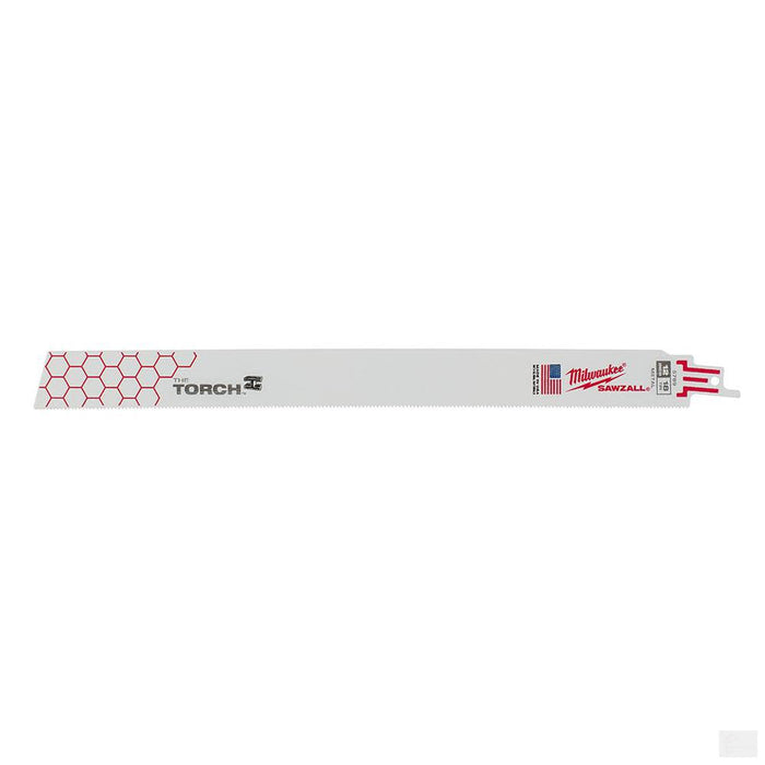 MILWAUKEE 12 in. 18 TPI THE TORCH SAWZALL Blade - 5 Pack [48-00-5789]