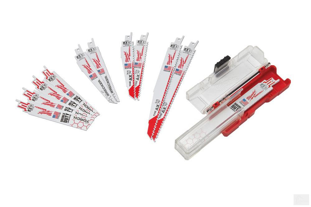 MILWAUKEE 12-Piece SAWZALL® Blade Set (Ultimate Demolition Kit) [49-22-1129]