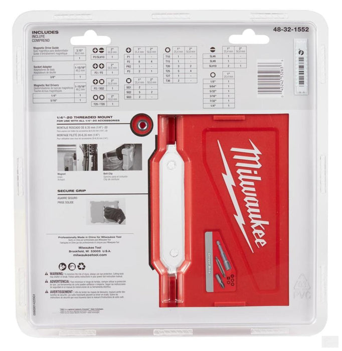 MILWAUKEE 64 Piece Standard Driver Bit Set [48-32-1552]