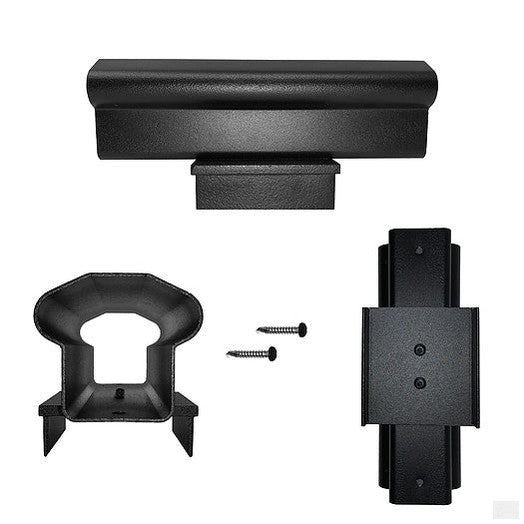 Nuvo Iron In-line Post Cap (Black) [BLLPC180]