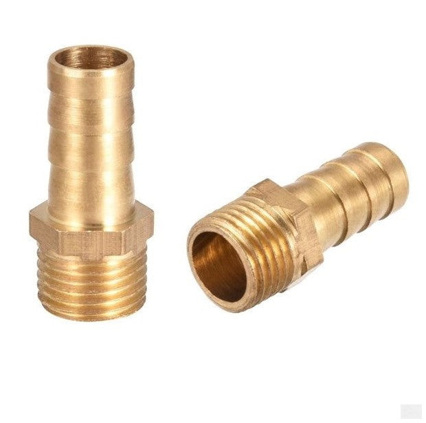 Bolton Air Hose Barb Connector 1/4" NPT (2pc)