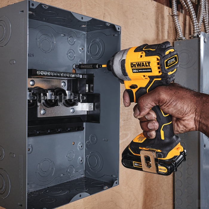 DEWALT Atomic 20v MAX Brushless Cordless Compact 1/4 IN. Impact Driver (Tool Only) [DCF809B]