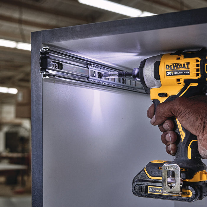 DEWALT Atomic 20v MAX Brushless Cordless Compact 1/4 IN. Impact Driver (Tool Only) [DCF809B]