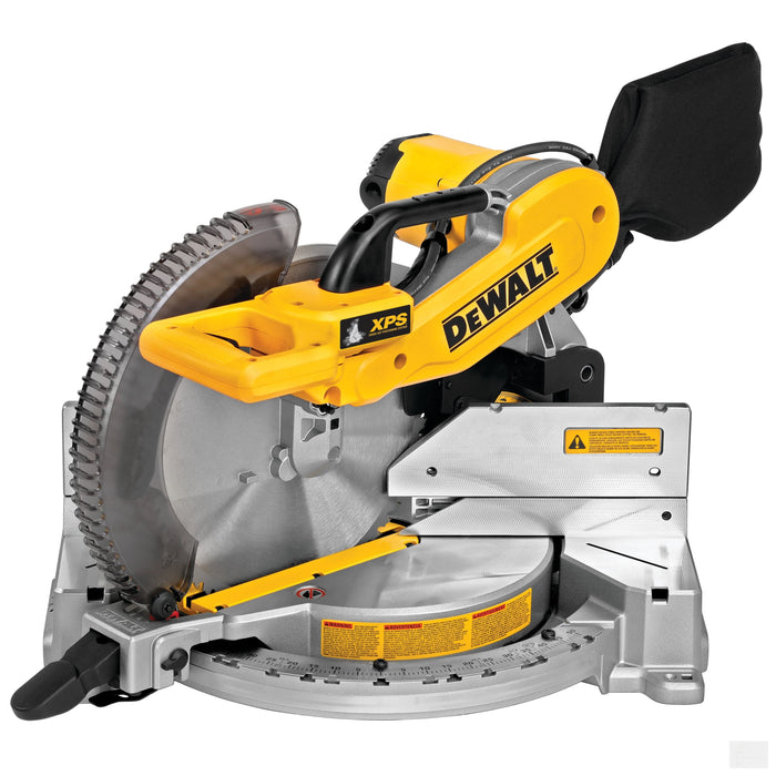 DEWALT 15 AMP 12 IN. Electric Double-Bevel Compound Miter Saw [DWS716XPS]