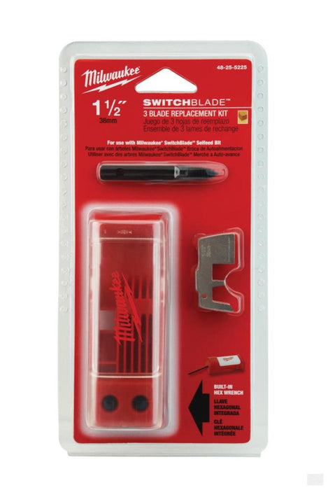 MILWAUKEE 1-1/2 in. SWITCHBLADE 3 Blade Replacement Kit [48-25-5225]