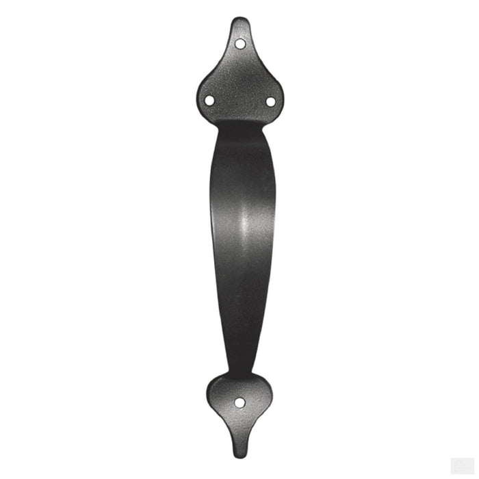 Nuvo Iron Black Ornamental Gate Pull GHW10 - 10 in