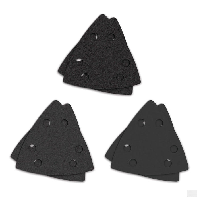Imperial Blades Oscillating Multi-Tool Triangle Sandpaper Variety Pack - 6PC [IBOTSPHV-6]