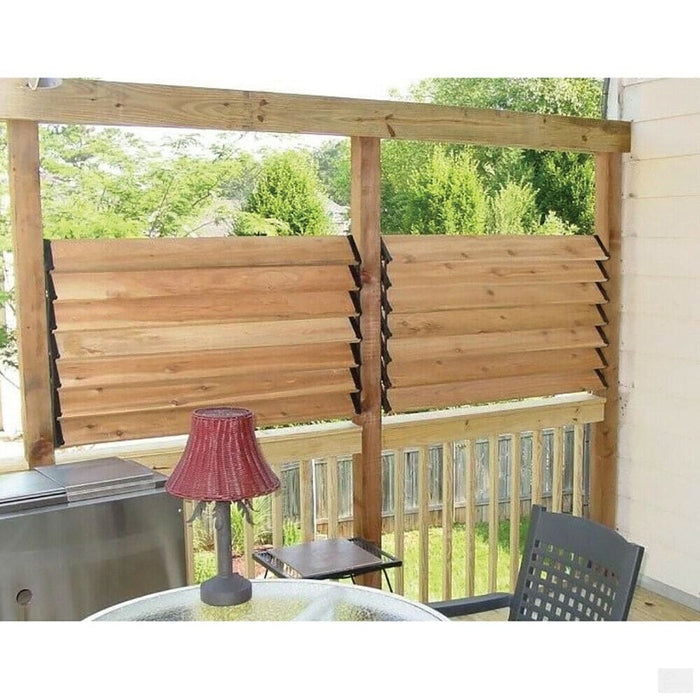 Nuvo Iron Louver Blinds & Shutter System - Hardware Kit  - LSB48