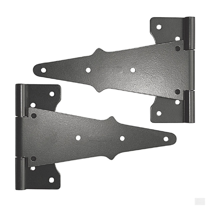 Nuvo Iron Black Tee Hinge TH8BLK - 8 in