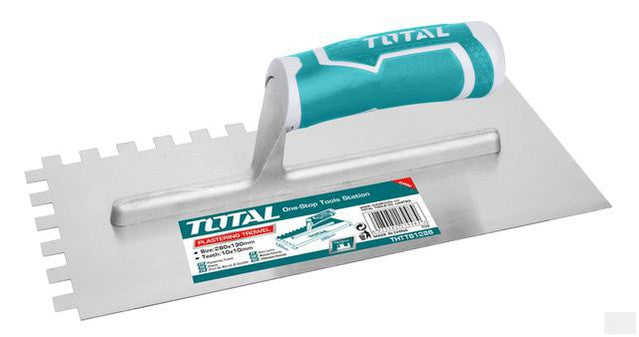 TOTAL 11″X5″ Plastering Trowel with Teeth [THTT81286]