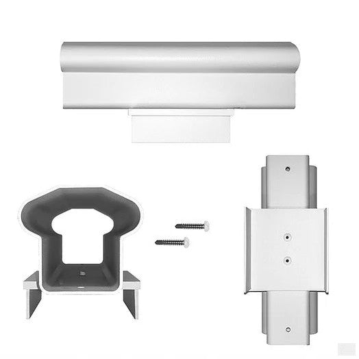 Nuvo Iron In-line Post Cap (White) [WHLPC180]