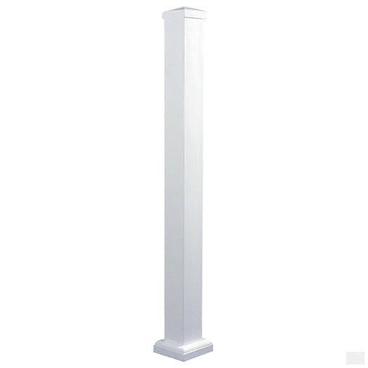 Nuvo Iron 44'' Aluminum Deck & Stair Posts (White) [WHPOP44]