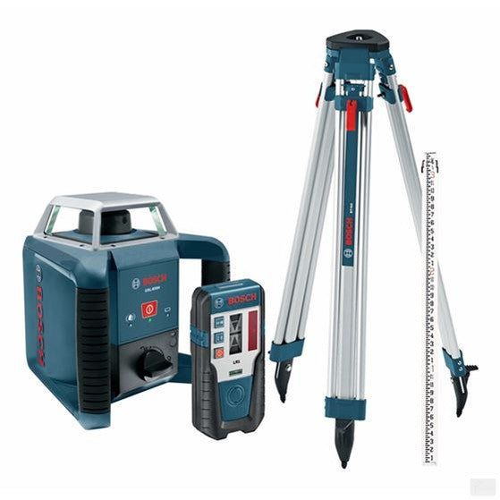 Bosch - Exterior Self-Leveling Rotary Laser Complete Kit GRL400HCK