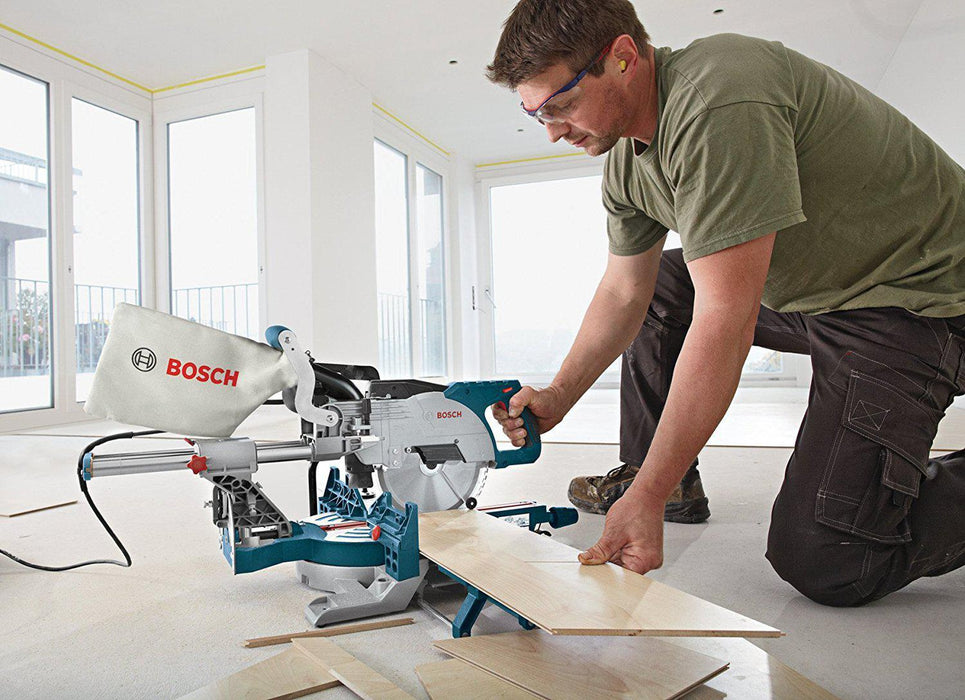 Bosch - 8-1/2 In. Single Bevel Sliding Compound Miter Saw CM8S