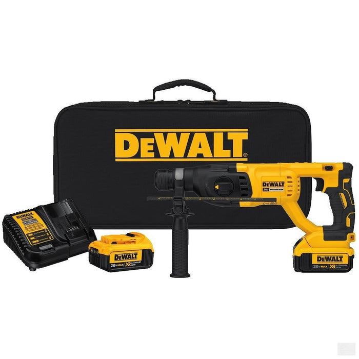 DEWALT- 20V MAX XR BRUSHLESS 1” D-HANDLE ROTARY HAMMER-DCH133M2