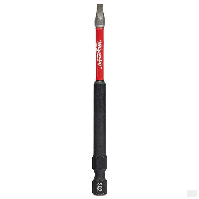 MILWAUKEE SHOCKWAVE 3-1/2 in. Impact Square Recess #2 Power Bit [48-32-4572]
