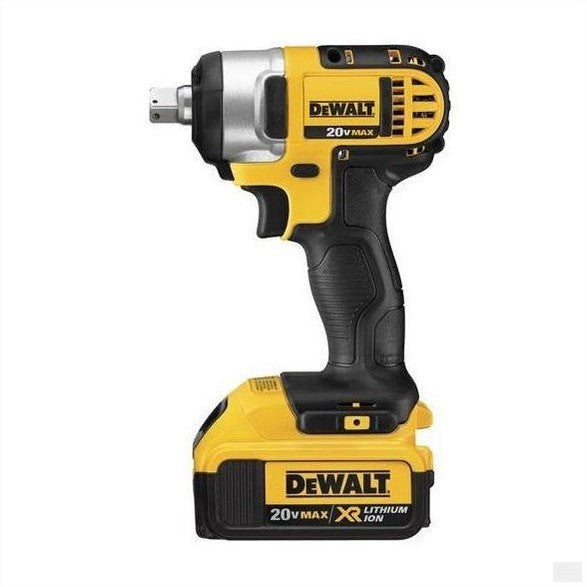 DEWALT 20V MAX Lithium Ion 1/2-Inch Impact Wrench Kit [DCF880M2]