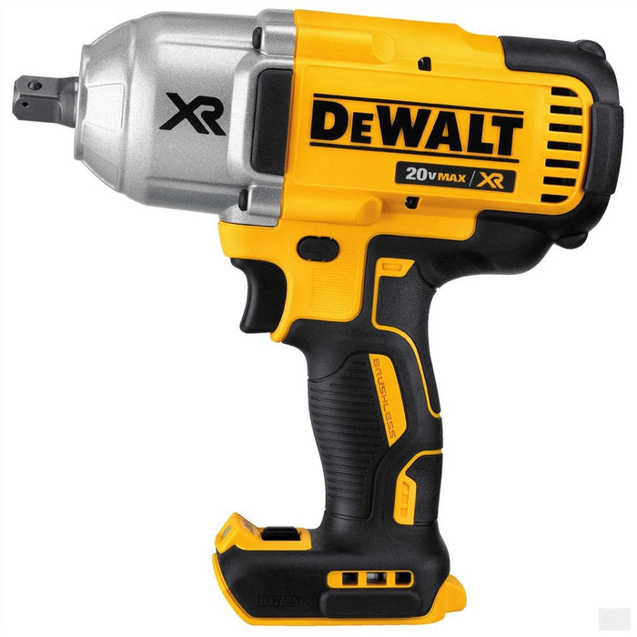 Dewalt - 20v MAX* XR High Torque 1/2" Impact Wrench w. Detent Pin Anvil (Bare) DCF899B
