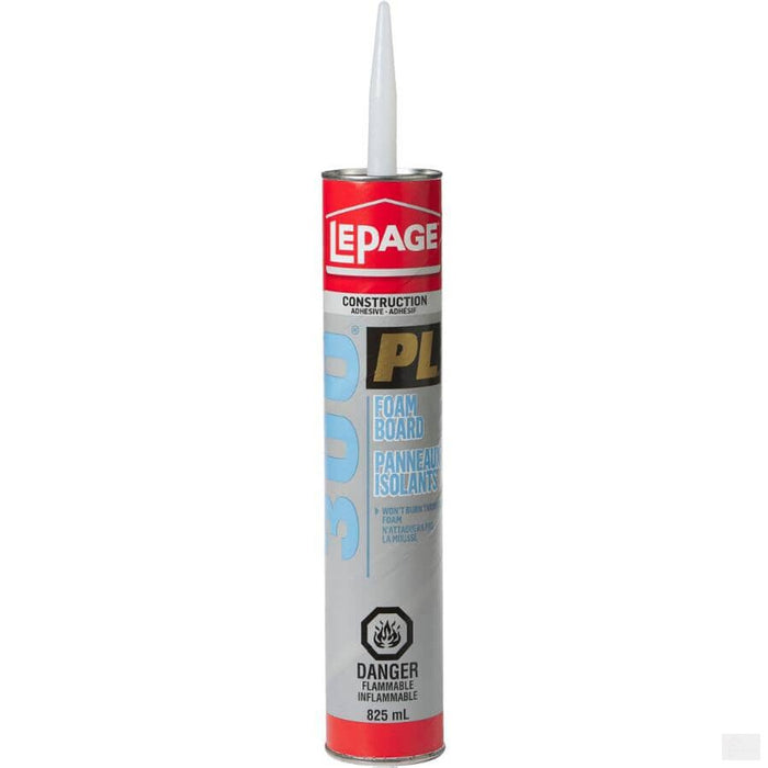 LEPAGE PL 300 Foam Board Construction Adhesive - 825 ml 1113123