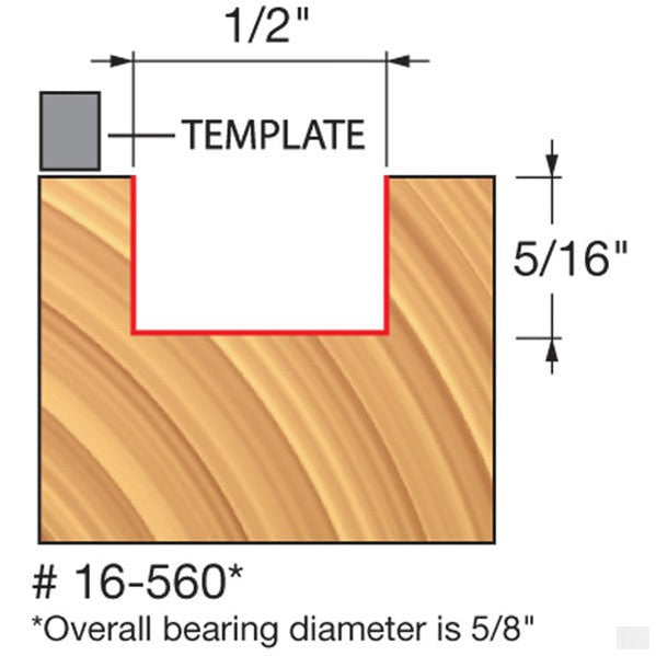 Freud - 1/2" (DIA.) MORTISING BIT