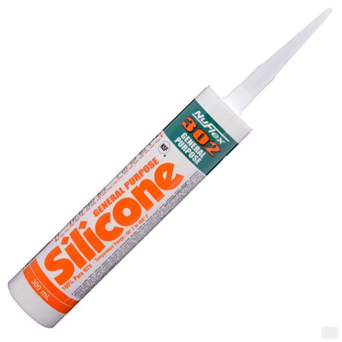 NuFlex 302 General Purpose Silicone Sealant - Aluminum