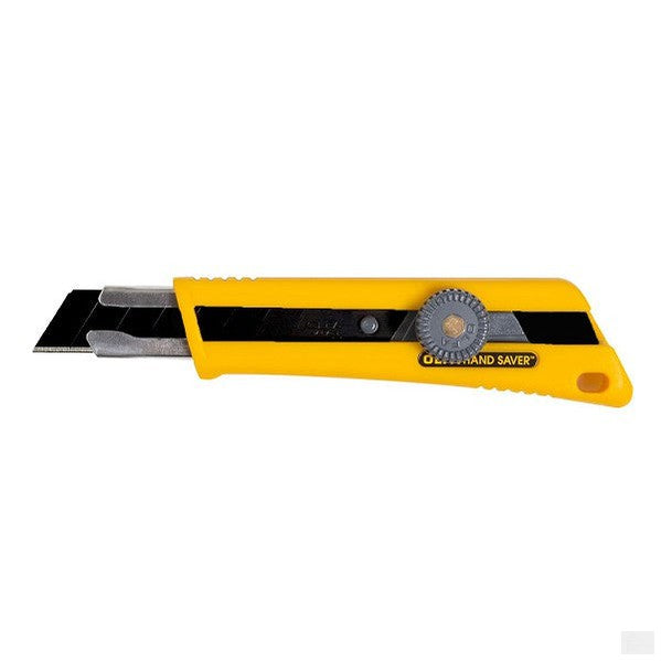 OLFA 18mm Rubber Grip Ratchet-Lock Utility Knife